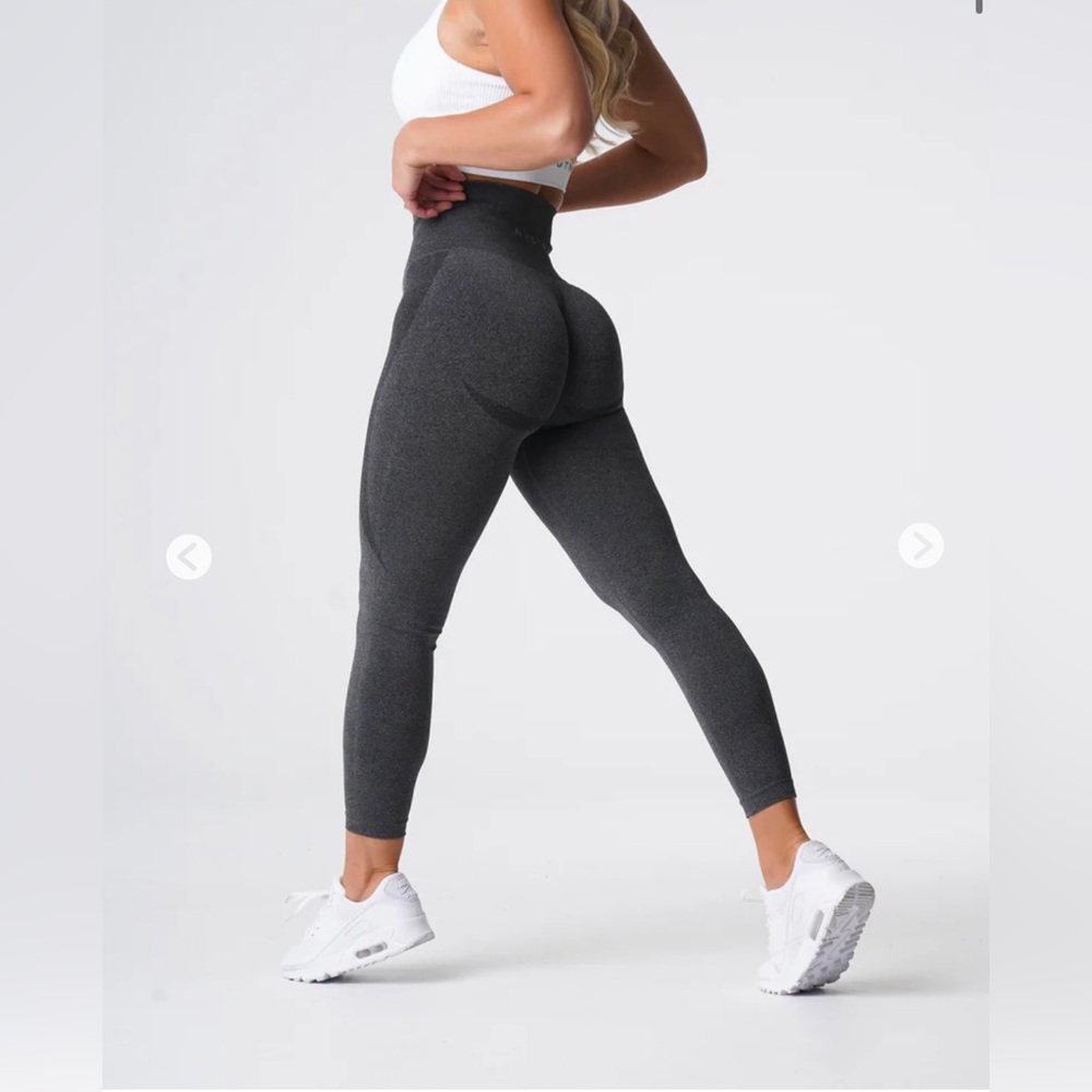 NVGTN - Black Speckled Contour Seamless Leggings